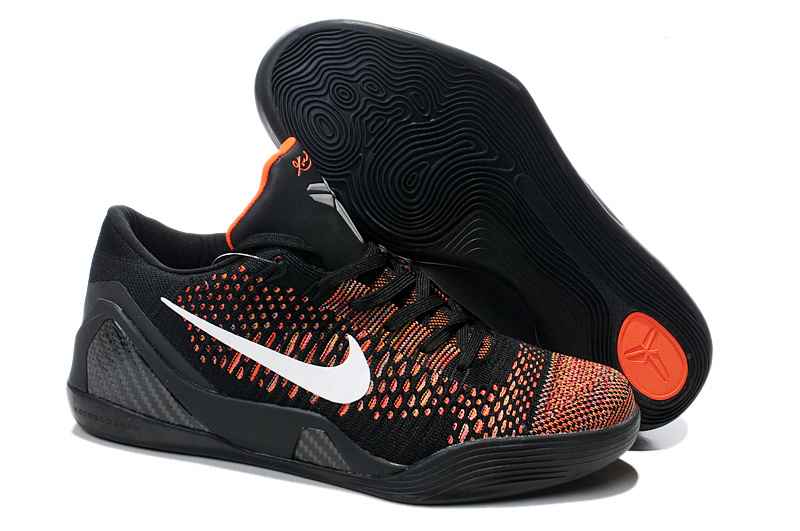 Nike Kobe 9 Elite Low Custom black orange